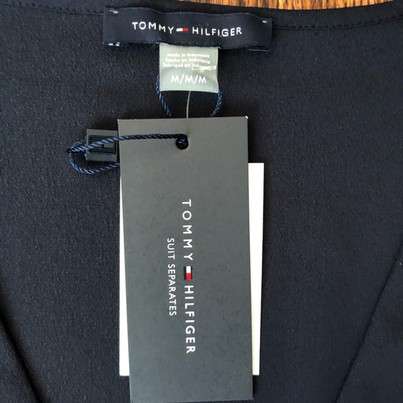 Navy Tommy Hilfiger Top - Picture 2 of 3